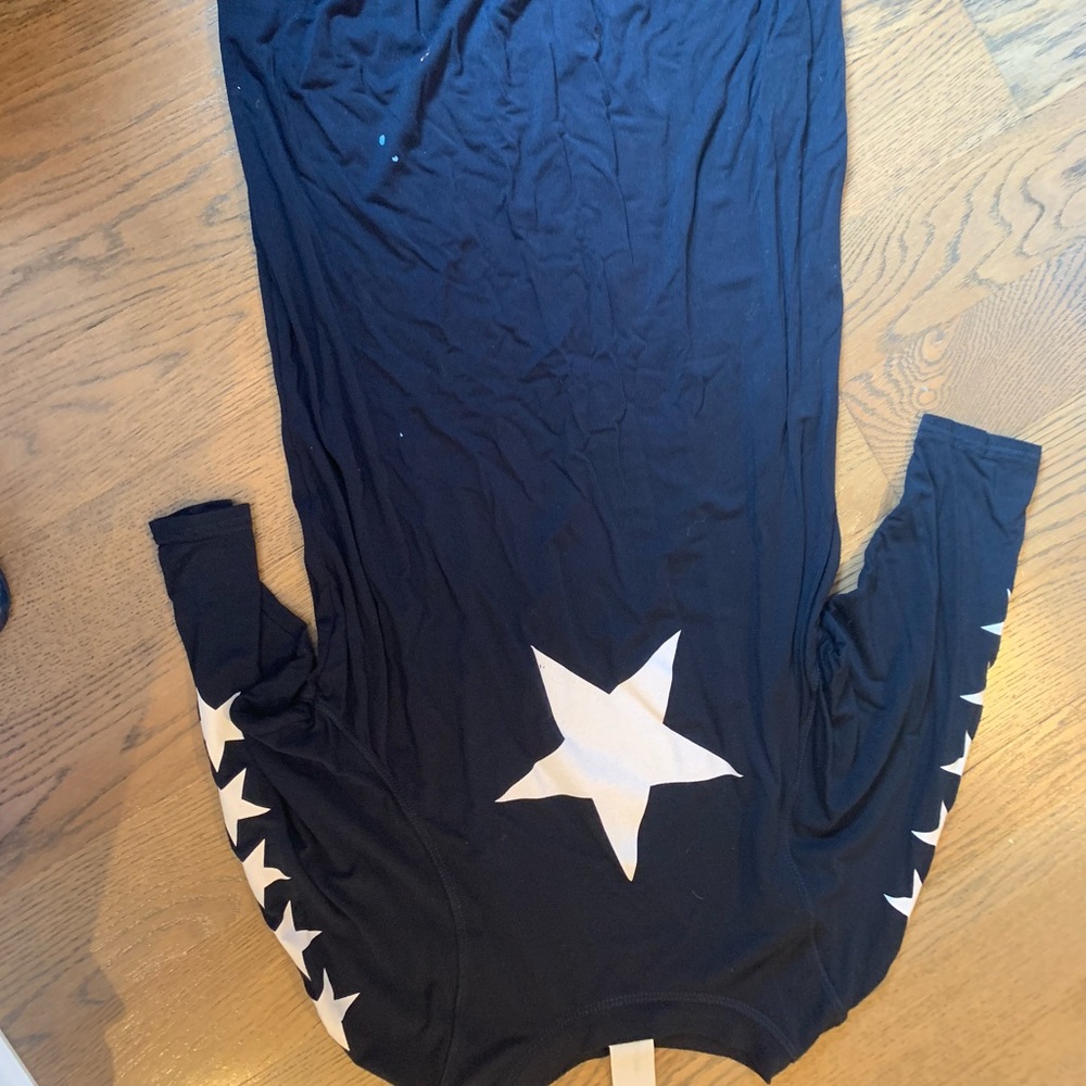 Blue hard tail dress